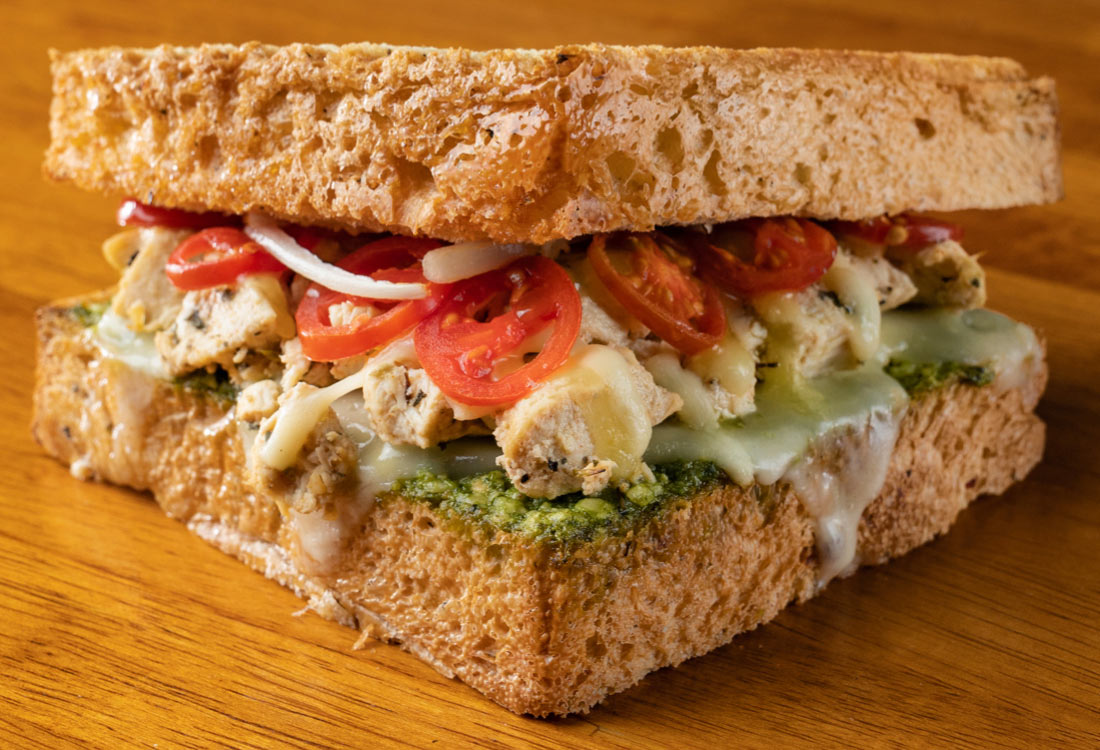 Pesto Chicken Panini