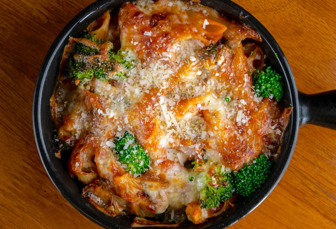Alfredo Baked Pasta